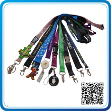 2015 Werbeartikel Polyester Material Eco Friendly Lanyard (HN-LD-002)